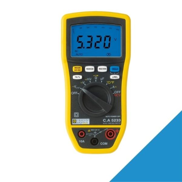 Chauvin Arnoux CA 5233 Comprehensive Digital Multimeter