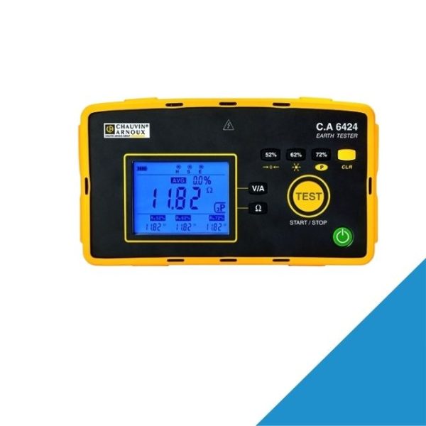 Chauvin Arnoux CA 6424 Earth and resistivity testers 2P3P up to 50 kΩ