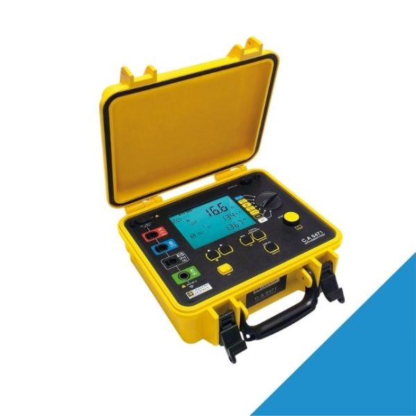 Chauvin Arnoux CA 6471 Earth and resistivity testers with USB communication output